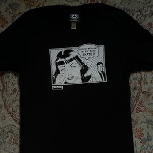 Thrasher Why Can’t my Boyfriend Skate T-Shirt